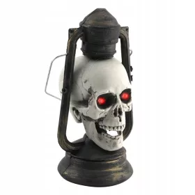  Lanternă cu craniu de Halloween cu LED înfiorător