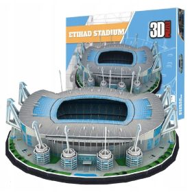   PUZZLE 3D ETIHAD MANCHESTER PREMIER LEAGUE FOTBAL STADIUM 119 ELEMENTE