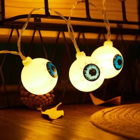  Lanț luminos fantomă cu LED Halloween 10 lumini 1,5M