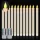  Lumanari conice fara flacara 12 pachete 10.6” Warm Lighting - fildes