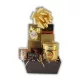  Coș cadou Golden Sparkle Cadou pentru ziua numelui