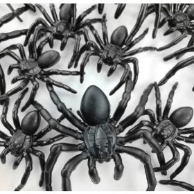    Confetti Halloween păianjen păianjen confetti cauciuc HALLOWEEN PARTY 120 buc