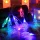  Lanț de lumină LED de mână Halloween 40 de lumini 5M