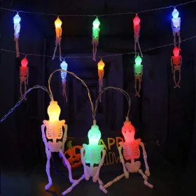  Lanț luminos fantomă cu LED Halloween 20 lumini 5M