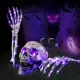  DECORATIE DE HALLOWEEN REALISTE CU CRANIU SI OASE MINI CU LED