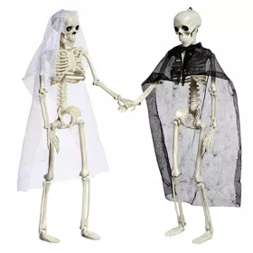  Pachet de 2 schelete de Halloween 16 inch Miss
