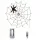  LAMPĂ SPIDER WEB Strălucitoare USB DECOR violet