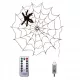  LAMPĂ SPIDER WEB Strălucitoare USB DECOR violet