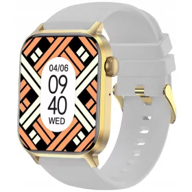    Kiano Watch GO Smartwatch impermeabil AMOLED 1,91" 128 Mb 230 mAh auriu