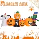  Decoratiune Gonflabila Halloween Dovleci Fantoma LED