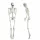  Skeleton Simulation Prop Posable Human Bone Schelet Decoration pentru
