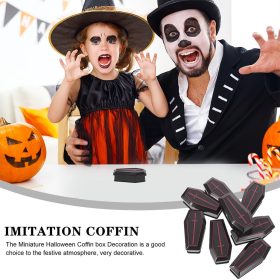    Cutii sicrie in miniatura 8 buc Decoratiuni realiste de Halloween