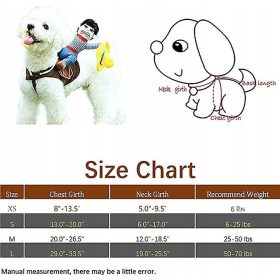    Costum de câine în stil cowboy cu păpușă și pălărie pentru Halloween