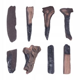    Bușteni de lemn simulat din fibră ceramică 5/7/8 buc Interioare în aer liber