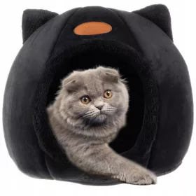  CAT HOUSE Shed Plush Bed Pentru Iarna SOFT BED canisa