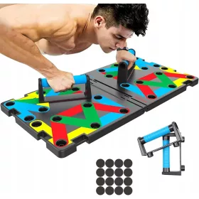    Placă de push-up multifuncțională 46 în 1, echipament portabil de exerciții