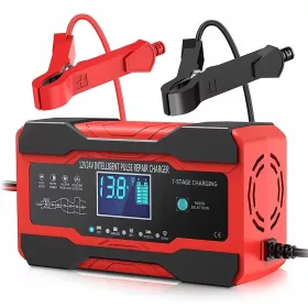    REDRESSOR BATERIE PUTERNIC LCD 12V 24V 10A FUNCȚIE DE REPARAȚIE ÎNCĂRCĂTOR