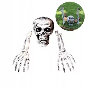  CAP DE CRANIU ARTIFICIAL MÂINI SCHELETE HALLOWEEN