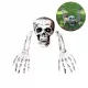  CAP DE CRANIU ARTIFICIAL MÂINI SCHELETE HALLOWEEN