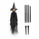  Vrăjitoare de Halloween țipând cu lumini LED. Decoratiuni de Halloween