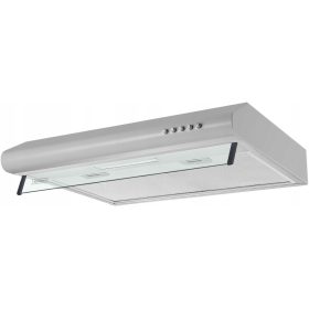    Kernau KBH 0951 S hota sub dulap 50cm Butoane LED Push-Push Argintiu