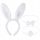 Costum iepuraș Urechi albe de iepure