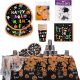  Vesela decorativa de unica folosinta pentru Halloween Set 42 buc