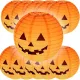 10x LED LUMINAR HÂRTIE DOVLECEI DECORATIV DE HALLOWEEN LUMINANT SET 25 CM