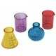  Pahare din plastic eprubeta 30ml x4 laborator