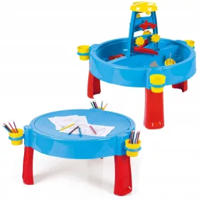    Masa pentru copii pentru jocuri de desen apa nisip DOLU 3in1