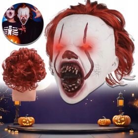    MASTI DE CLOWN INFERIORANT, DECORATIE DE COSPLAY DE MASCA DE HALLOWEEN