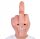  Mască cu degetul mijlociu „Fuck you” Recuzită amuzantă Degetul mijlociu Accesorii pentru cap de Halloween