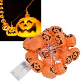  GHIRLANDA DE HALLOWEEN 20LED LANȚUL DOVLECEI Strălucitor