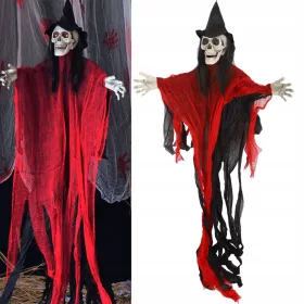  DECORATIE ATARAT CU FANTOME 198CM HALLOWEEN
