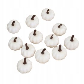    12 bucăți mini dovleci Dovleci realiști de recoltă DIY în bicolor