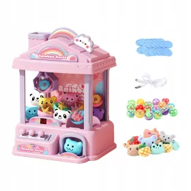    Mini mașină cu gheare Distribuitor de bomboane Jucării Mini automat cu secolul XX