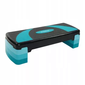    Pas de aerobic TREXO TXO-B4W009 albastru 78x30x20 cm Reglare pe inaltime