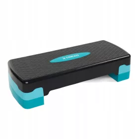    Pas de aerobic TREXO TXO-B4W008 albastru 68x28x15 cm Reglare pe inaltime