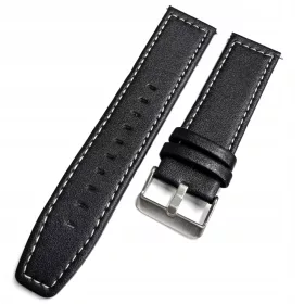    Cureaua universala pentru Rubicon RNCE78; RNCE99, RNCF22 - 22 mm piele NEGRA