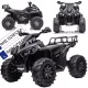  QUAD MARE DE BATERIE PENTRU COPII MP3 + LED + ROȚI DE CAUCUC + PIELE + TELECOMANDA