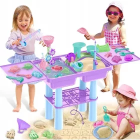    MASA DE APĂ CUIT DE NIsip JOC DE APĂ VACANȚĂ LA PLAJĂ PENTRU COPII + ACCESORII