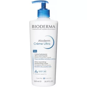   Cremă Bioderma Atoderm Ultra pentru Față și Corp, Hidratantă, 500 ml
