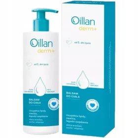   Balsam hidratant intensiv OILLAN Derm+ pentru piele uscată și atopică, 400 ml