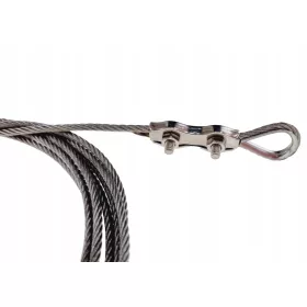    Frânghie 300cm + Lant 3x70cm pentru set trepied gratar gratar inox