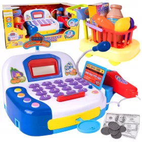   MAGAZIN CASĂ DE CASĂ CALCULATOR MICROFON CĂRUȚ DE JOCĂ PENTRU COPII
