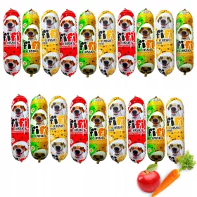    NOUTATE! 19x1KG FIFI bar hrana pentru caini - 83% carne CU LEGUME + GRATUIT