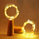  Sticla de vin cu lanțuri de plută cu iluminare LED