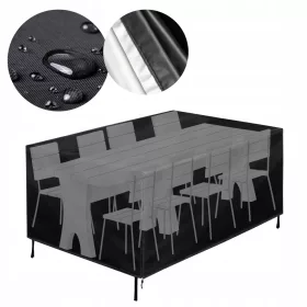  Husă Universală de Protecție pentru Mobilierul de Grădină, Impermeabilă, 315x160 cm