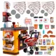  Magazin mare, supermarket, COFETARIA, CAFENEA, pentru copii, XXL + troler, produse