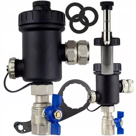    FILTRU MAGNETIC, SEPARATOR DE POLUARE, SUFLANTĂ SISTEM CENTRAL, 3/4 DN20